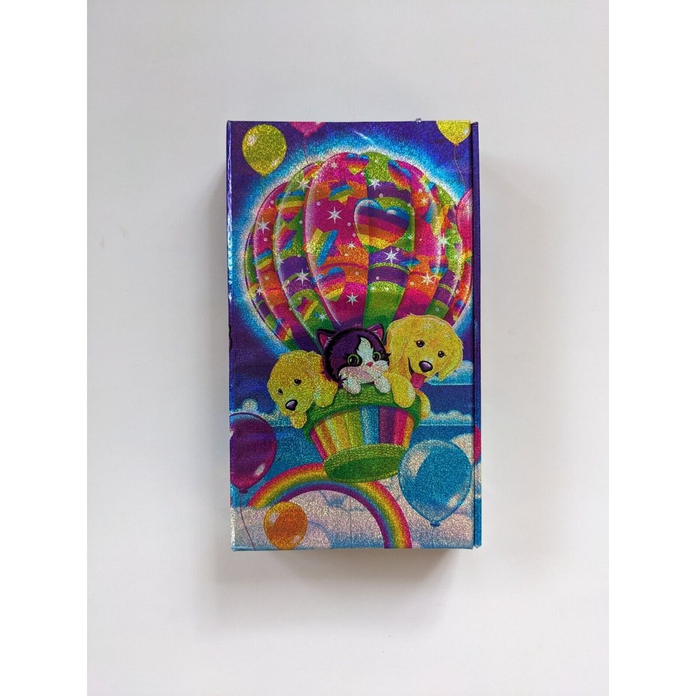 Vintage Lisa Frank Balloon Buddies Address Book Planner Stickers Casey‎ Dogs Cat - Picture 2 of 14